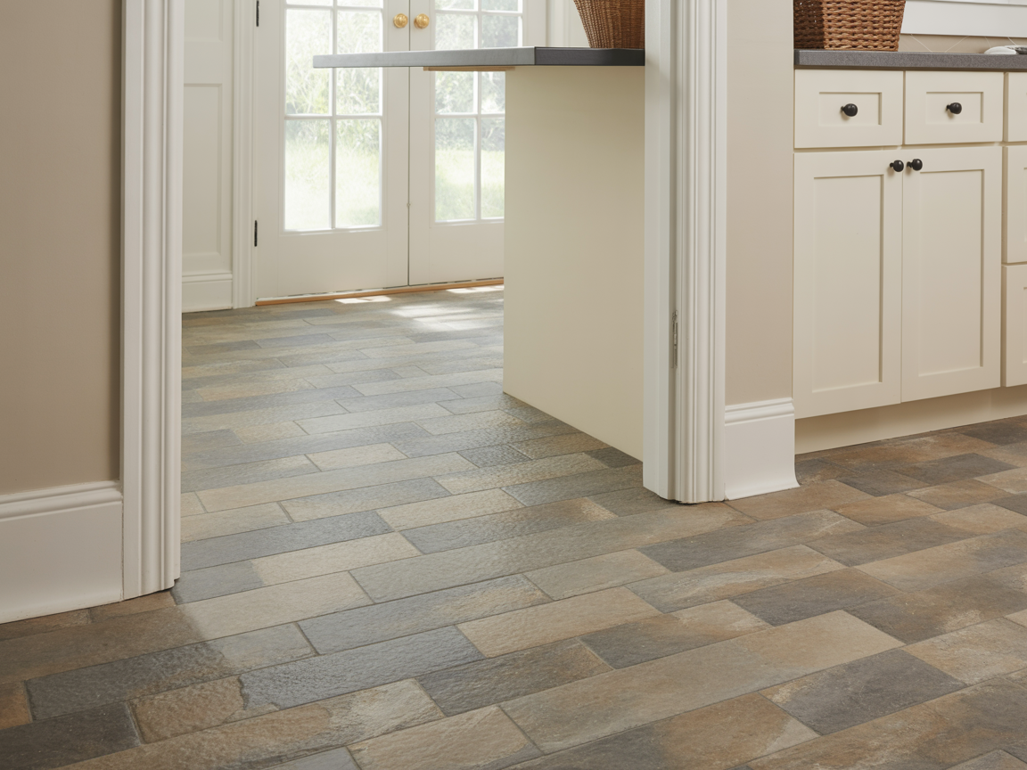 Waterproof flooring installation protecting against moisture